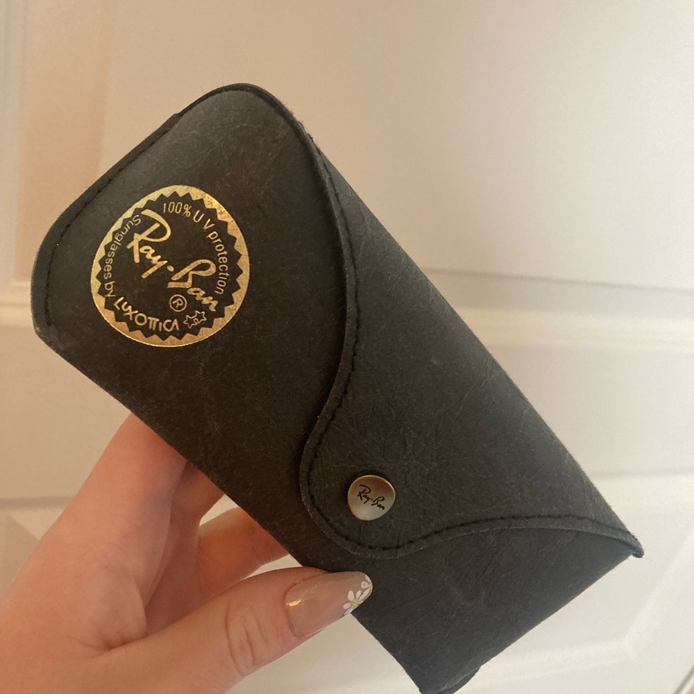 Ray-Ban Black Sunglasses Case authentic
